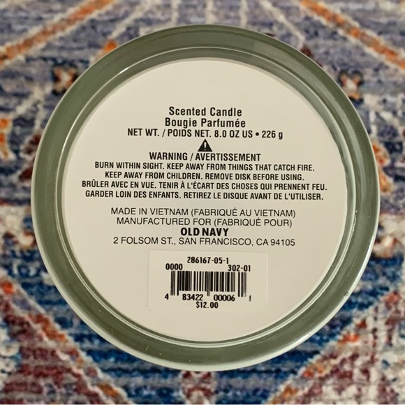 OLD NAVY Kindred Goods Coconut Soleil Single Wick Scented Candle Discontinued - Picture 3 of 5